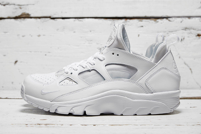 nike huarache trainer low grise