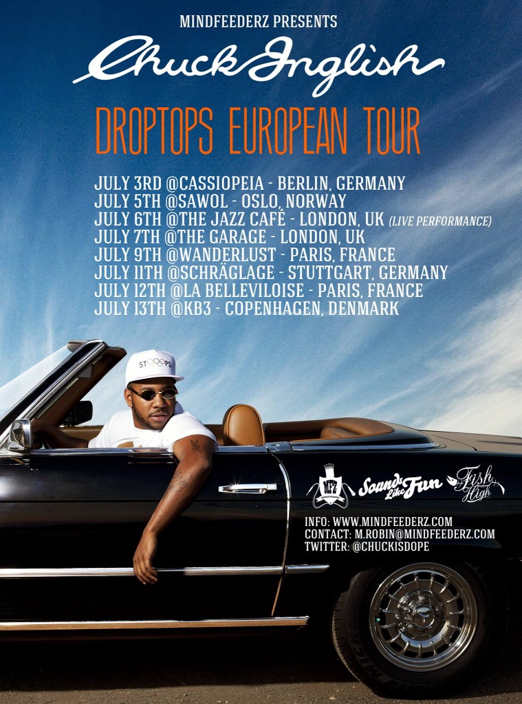 Chuck Inglish Europe Tour