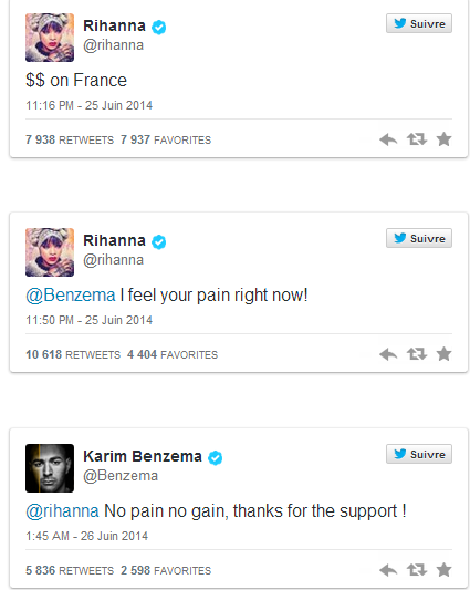 Rihanna benzema da vibe