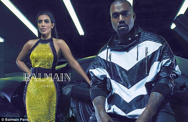 kim kanye balmain 2