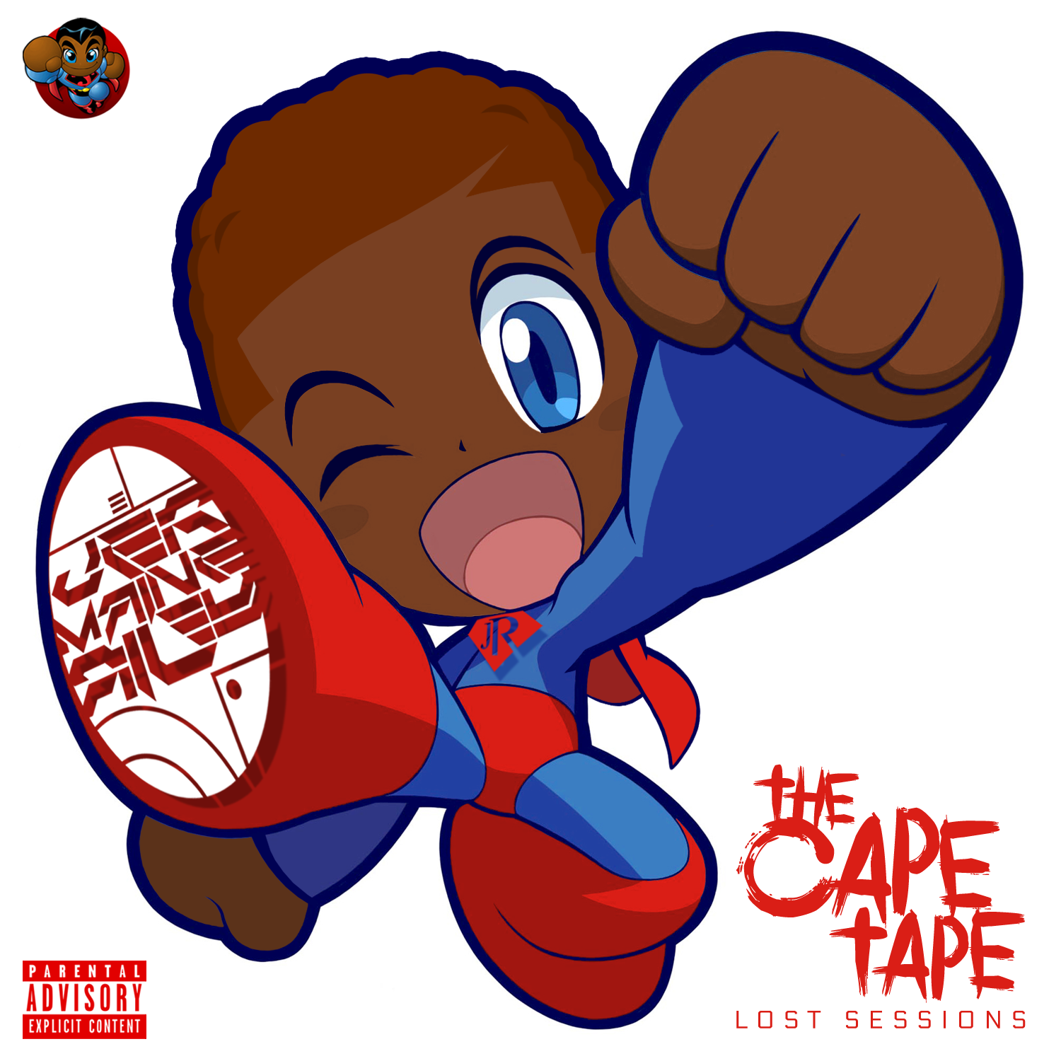 THE CAPE TAPE - LOST SESSIONS - FRONT COVER ARTWORK