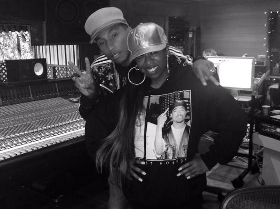 pharrell-williams-Missy studio insta da vibe