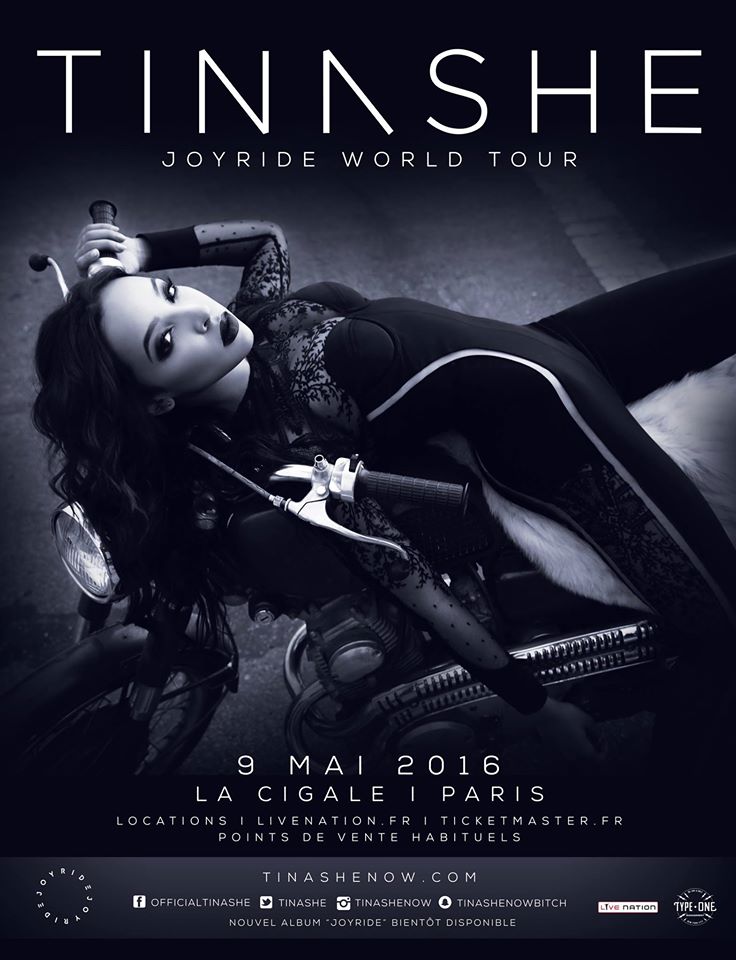 tinashe joy ride tour