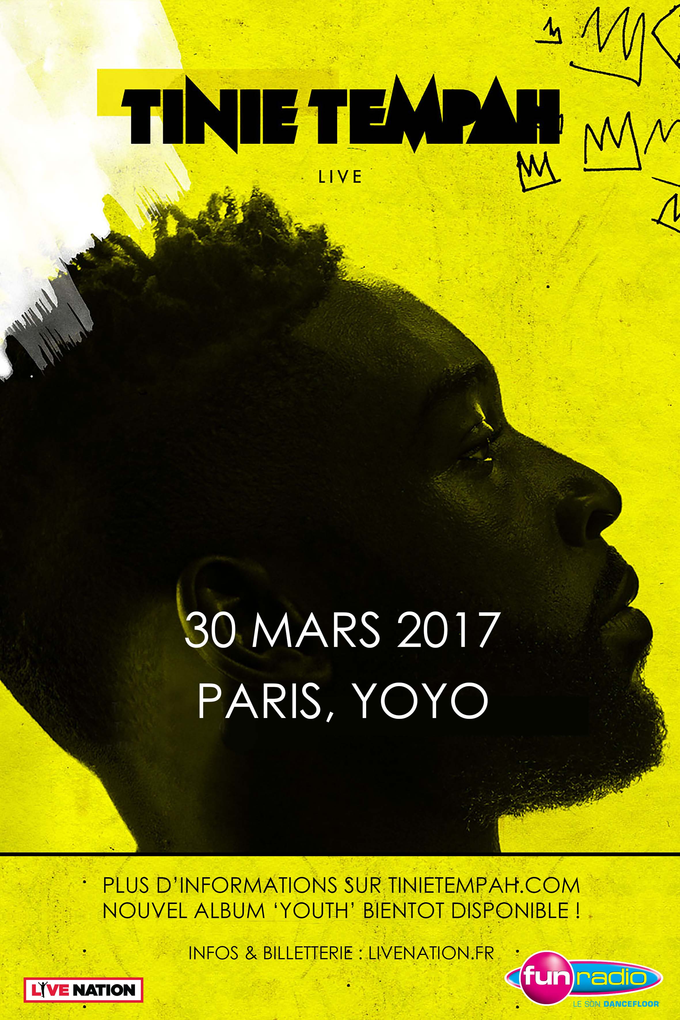 TINIE TEMPAH_Paris 30 mars 2017